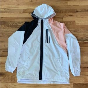 Adidas Multi-Colored Windbreaker